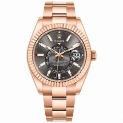 Rolex Skydweller 42MM 326935 18K Rose Gold Watch